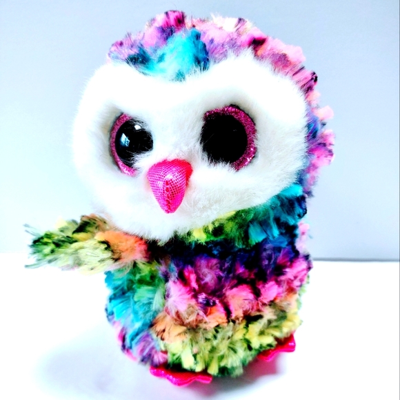 Ty | Toys | Ty Beanie Boos Owen The Rainbow Colored 6plush Toy